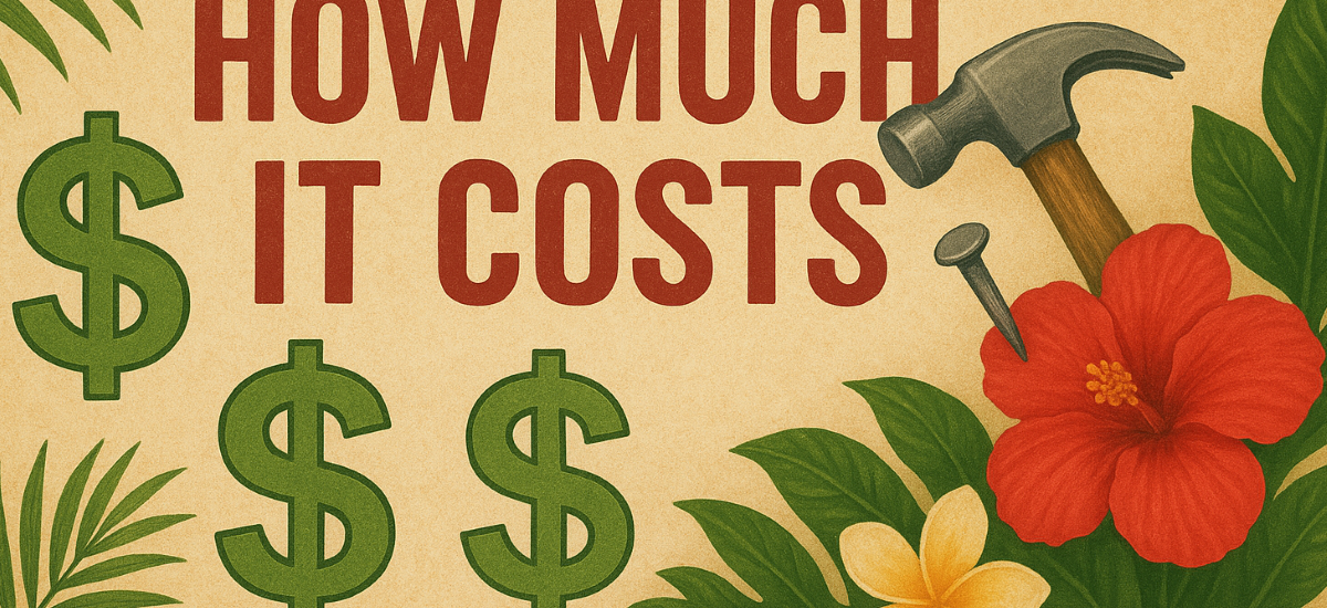 BUILDING COSTS IN HAWAII