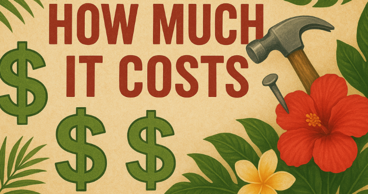 BUILDING COSTS IN HAWAII